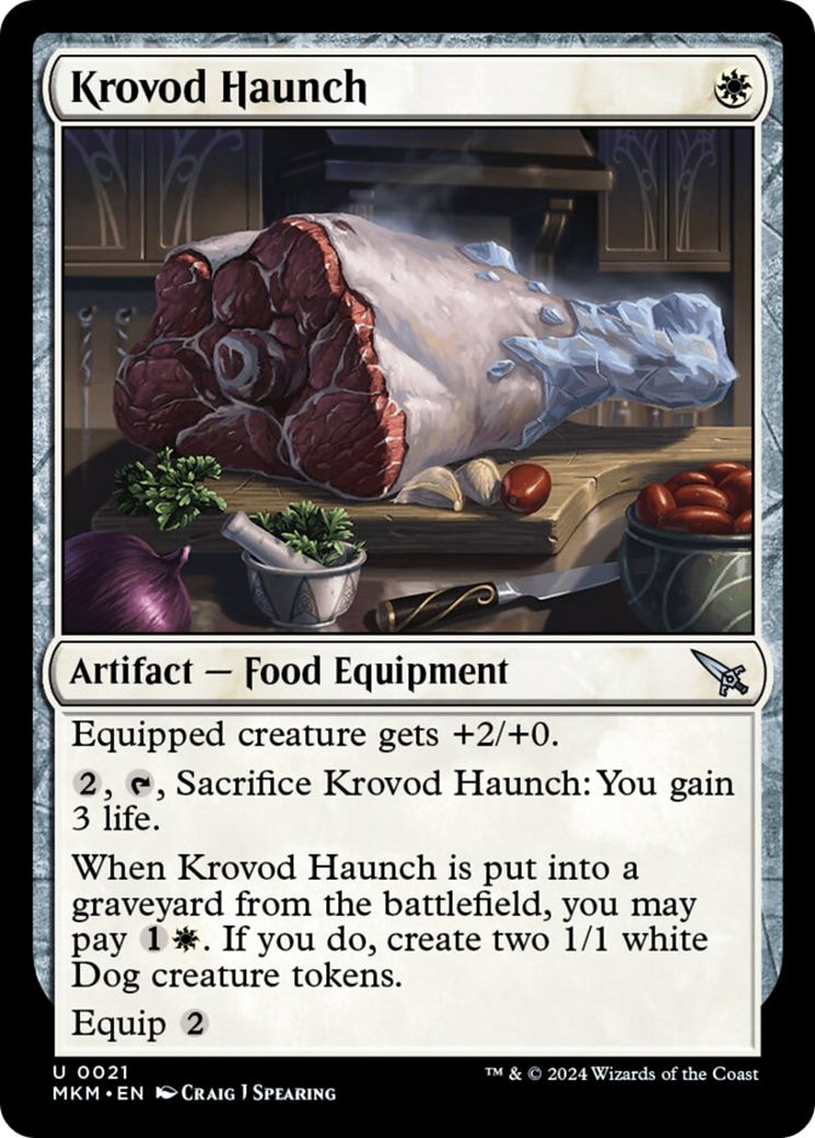 Krovod Haunch [Murders at Karlov Manor] MTG Single Magic: The Gathering    | Red Claw Gaming