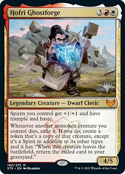 Hofri Ghostforge (Promo Pack) [Strixhaven: School of Mages Promos] MTG Single Magic: The Gathering | Red Claw Gaming