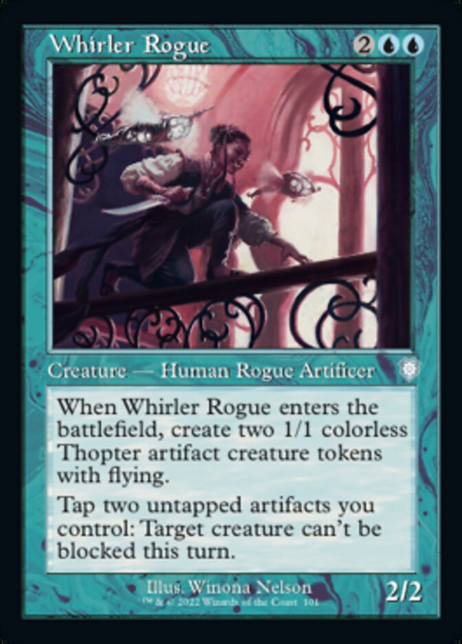Whirler Rogue (Retro) [The Brothers' War Commander] MTG Single Magic: The Gathering | Red Claw Gaming