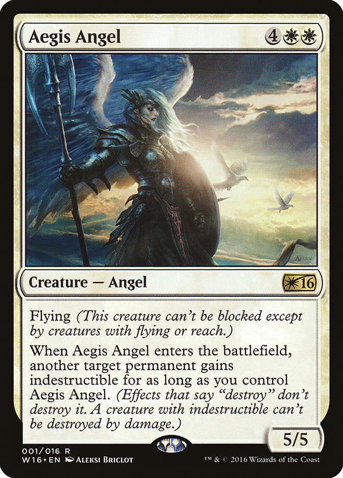 Aegis Angel [Welcome Deck 2016] MTG Single Magic: The Gathering | Red Claw Gaming