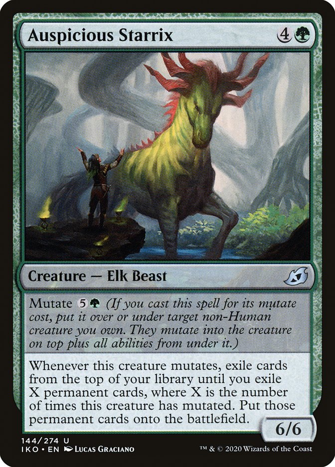 Auspicious Starrix [Ikoria: Lair of Behemoths] MTG Single Magic: The Gathering | Red Claw Gaming