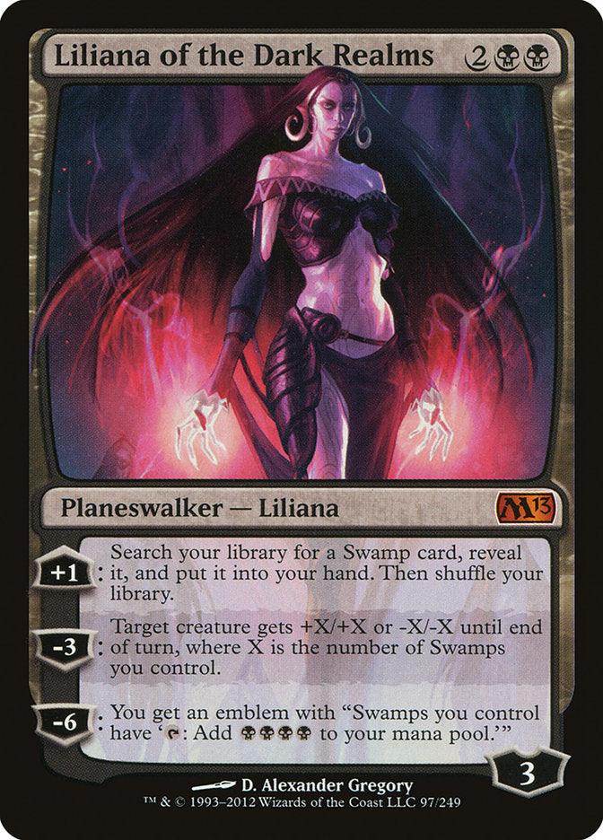 Liliana of the Dark Realms [Magic 2013] MTG Single Magic: The Gathering | Red Claw Gaming