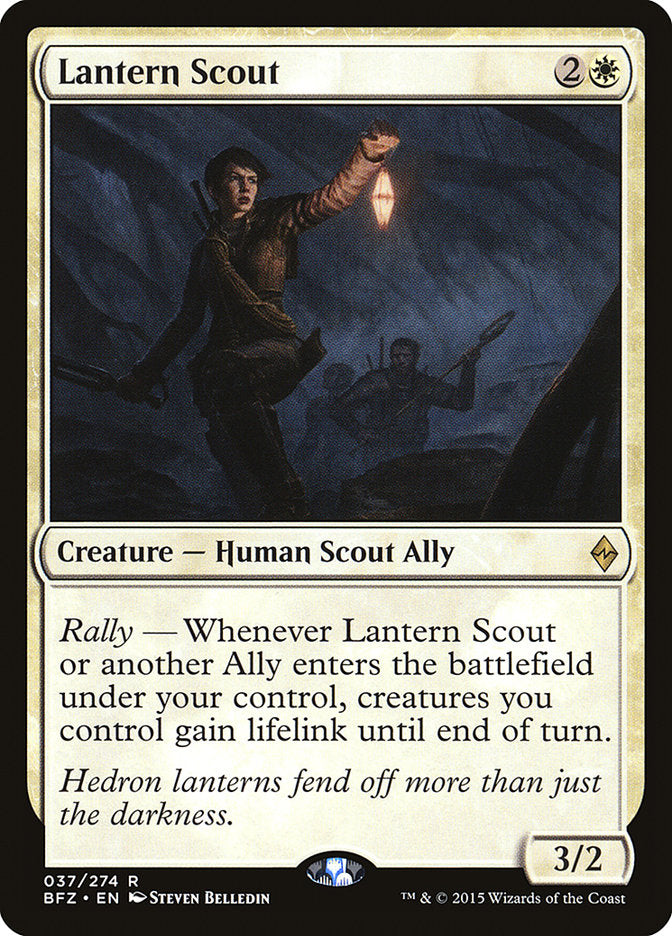 Lantern Scout [Battle for Zendikar] MTG Single Magic: The Gathering | Red Claw Gaming