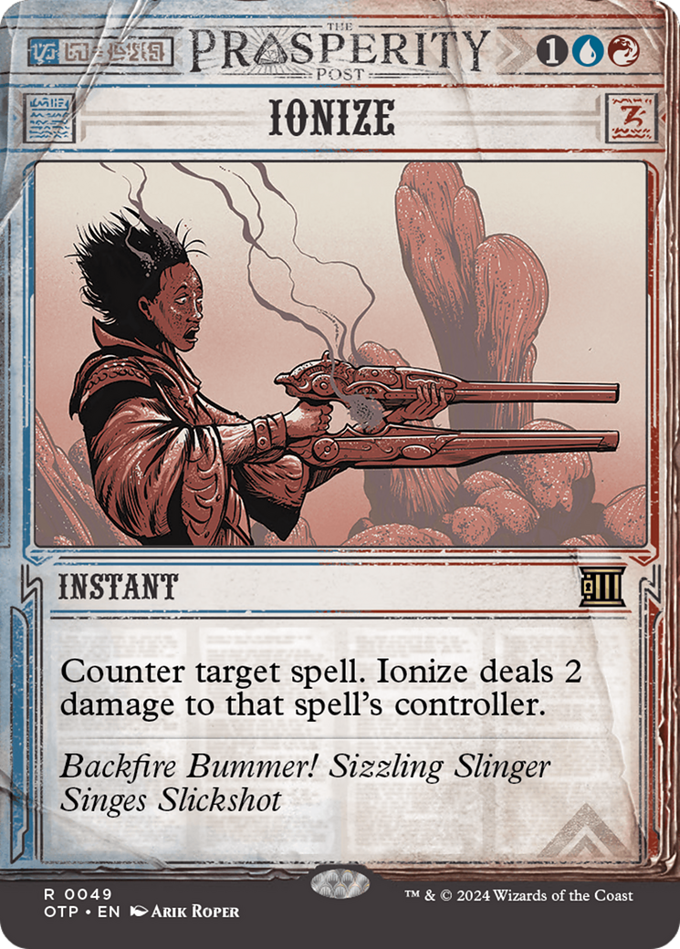 Ionize [Outlaws of Thunder Junction: Breaking News] MTG Single Magic: The Gathering | Red Claw Gaming