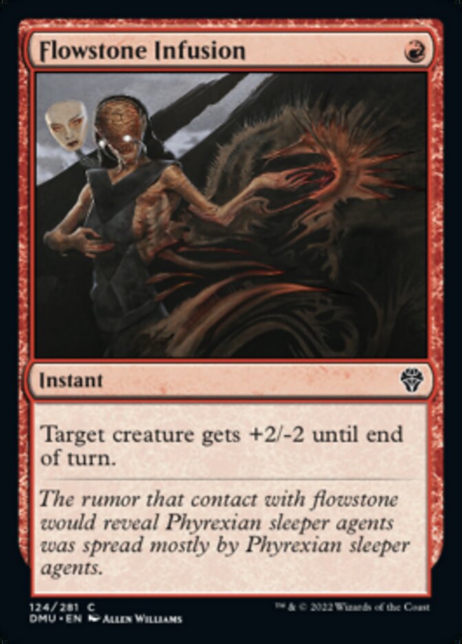 Flowstone Infusion [Dominaria United] MTG Single Magic: The Gathering | Red Claw Gaming