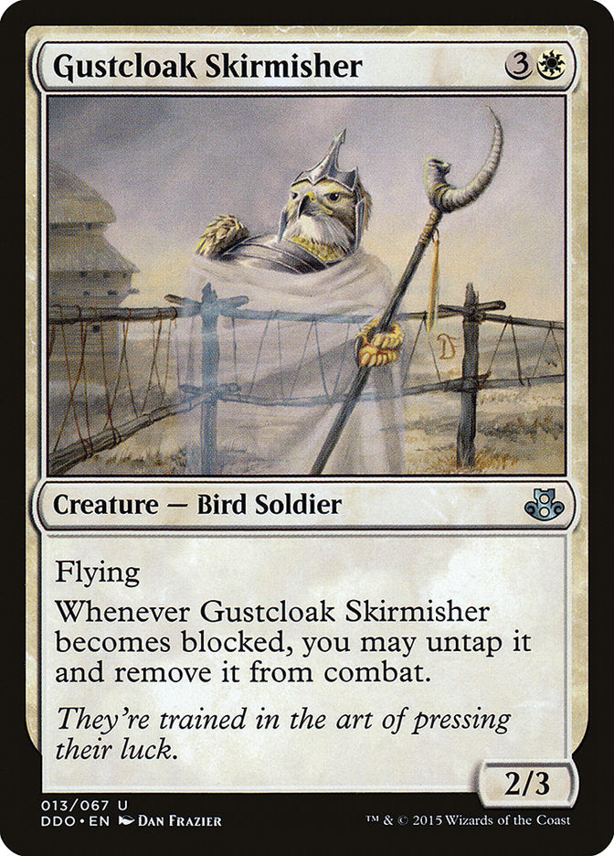 Gustcloak Skirmisher [Duel Decks: Elspeth vs. Kiora] MTG Single Magic: The Gathering    | Red Claw Gaming