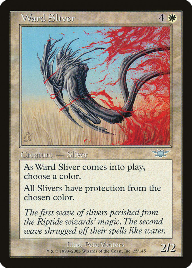 Ward Sliver [Legions] MTG Single Magic: The Gathering | Red Claw Gaming