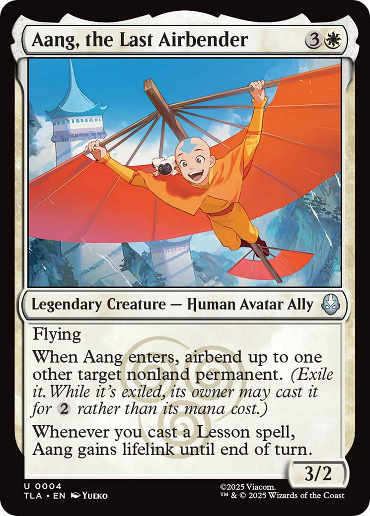 Aang, the Last Airbender [Avatar: The Last Airbender] MTG Single Magic: The Gathering | Red Claw Gaming