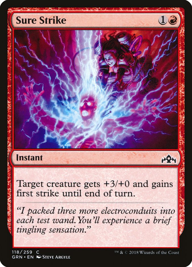 Sure Strike [Guilds of Ravnica] MTG Single Magic: The Gathering | Red Claw Gaming