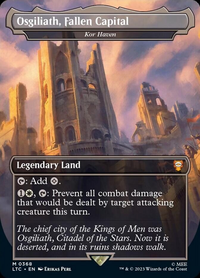 Osgiliath, Fallen Capital - Kor Haven [The Lord of the Rings: Tales of Middle-Earth Commander] MTG Single Magic: The Gathering | Red Claw Gaming