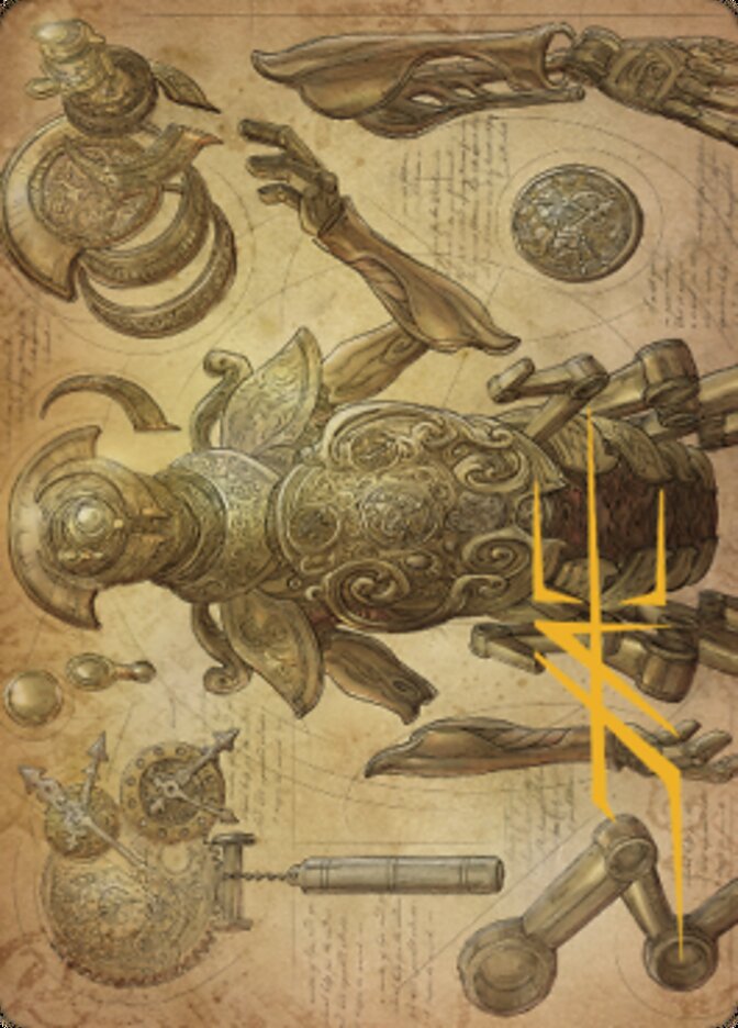 Foundry Inspector Art Card (Gold-Stamped Signature) [The Brothers' War Art Series] MTG Single Magic: The Gathering | Red Claw Gaming
