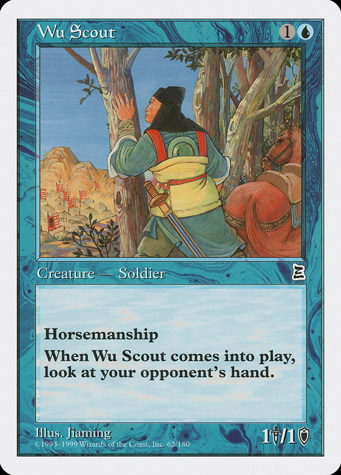 Wu Scout [Portal Three Kingdoms] MTG Single Magic: The Gathering | Red Claw Gaming
