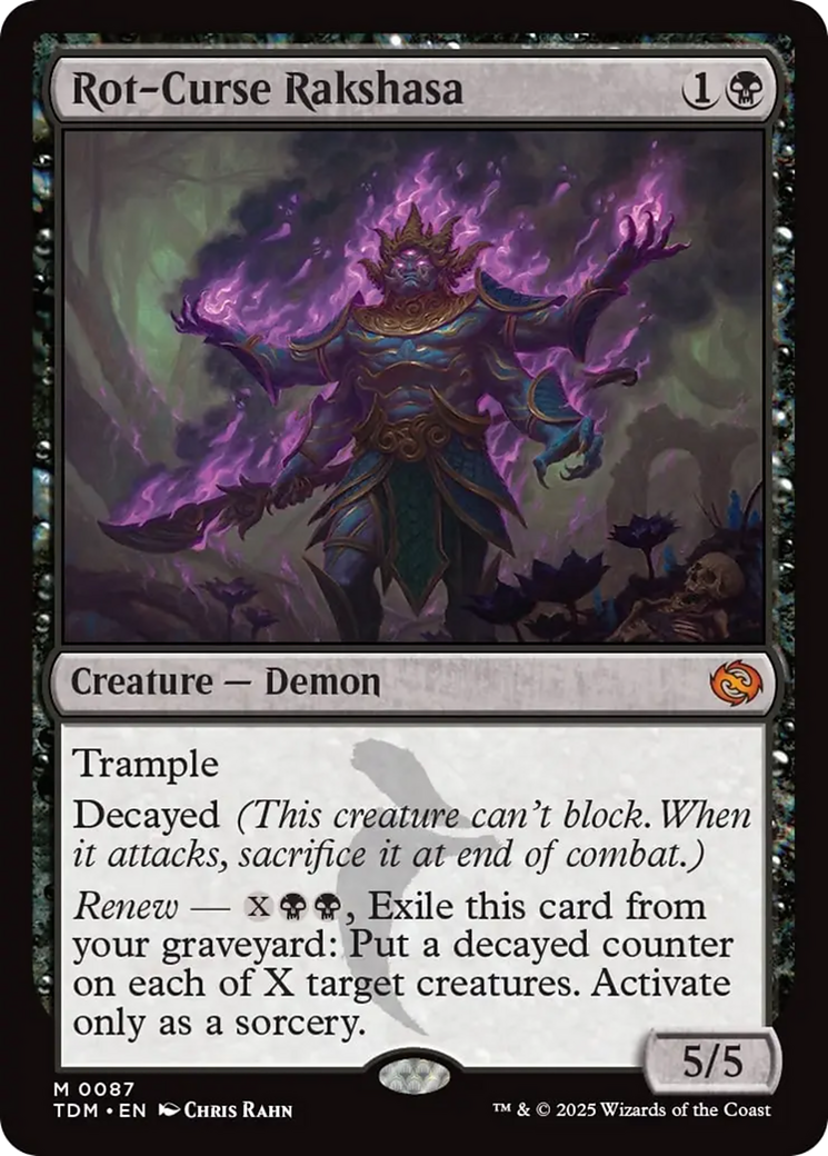 Rot-Curse Rakshasa [Tarkir: Dragonstorm] MTG Single Magic: The Gathering | Red Claw Gaming