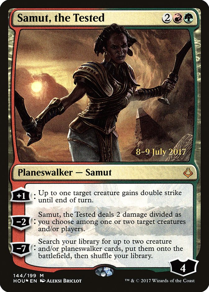 Samut, the Tested [Hour of Devastation Prerelease Promos] MTG Single Magic: The Gathering | Red Claw Gaming