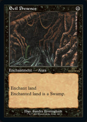 Evil Presence (Retro) [30th Anniversary Edition] MTG Single Magic: The Gathering | Red Claw Gaming