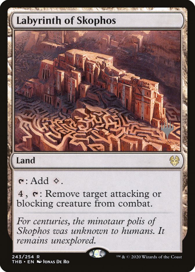 Labyrinth of Skophos (Promo Pack) [Theros Beyond Death Promos] MTG Single Magic: The Gathering | Red Claw Gaming