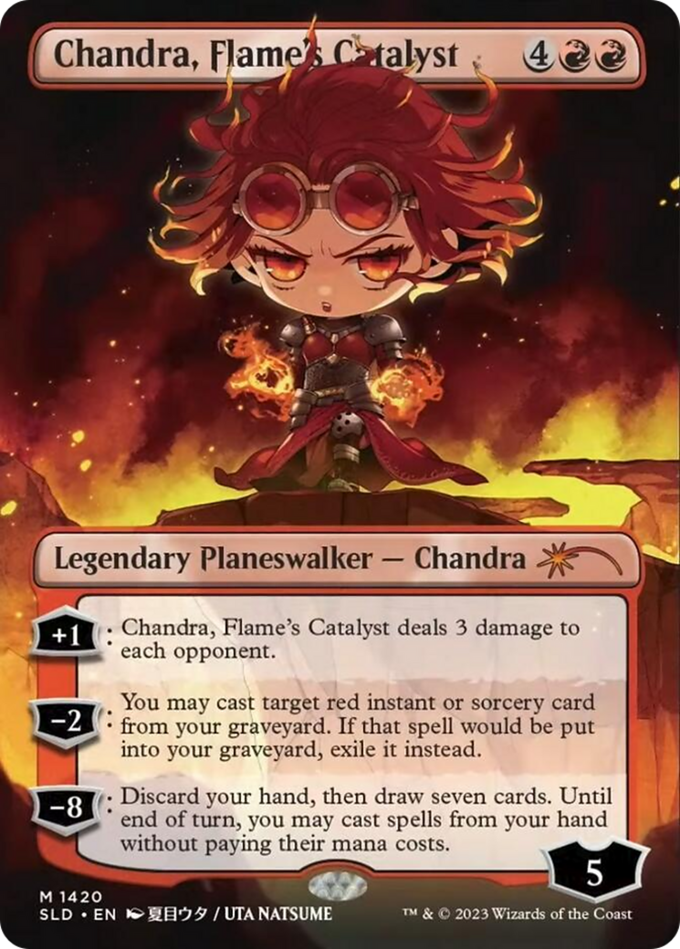 Chandra, Flame's Catalyst [Secret Lair Drop Series] MTG Single Magic: The Gathering | Red Claw Gaming