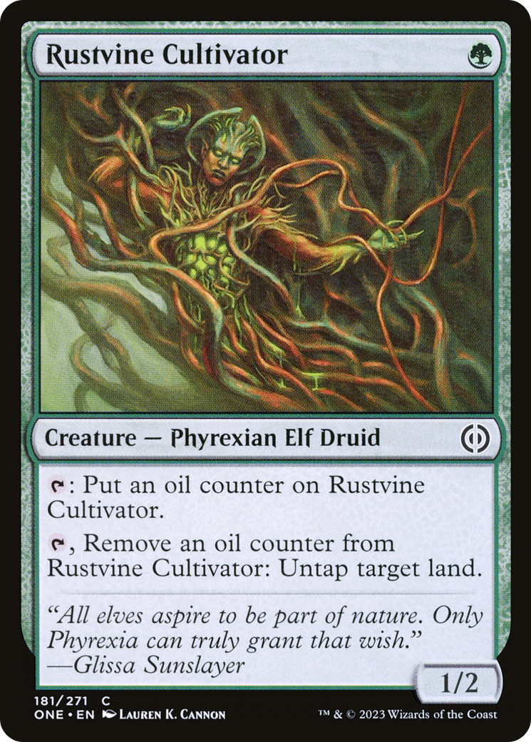 Rustvine Cultivator [Phyrexia: All Will Be One] MTG Single Magic: The Gathering | Red Claw Gaming
