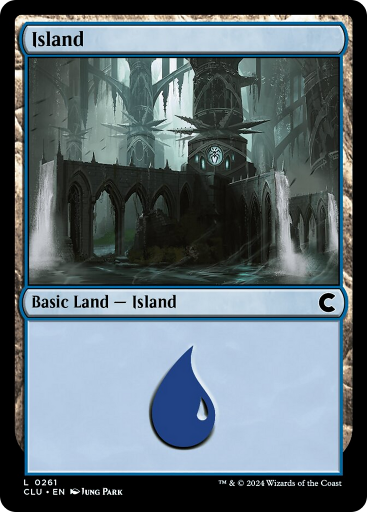 Island (0261) [Ravnica: Clue Edition] MTG Single Magic: The Gathering | Red Claw Gaming