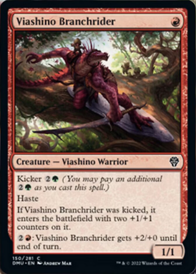 Viashino Branchrider [Dominaria United] MTG Single Magic: The Gathering | Red Claw Gaming