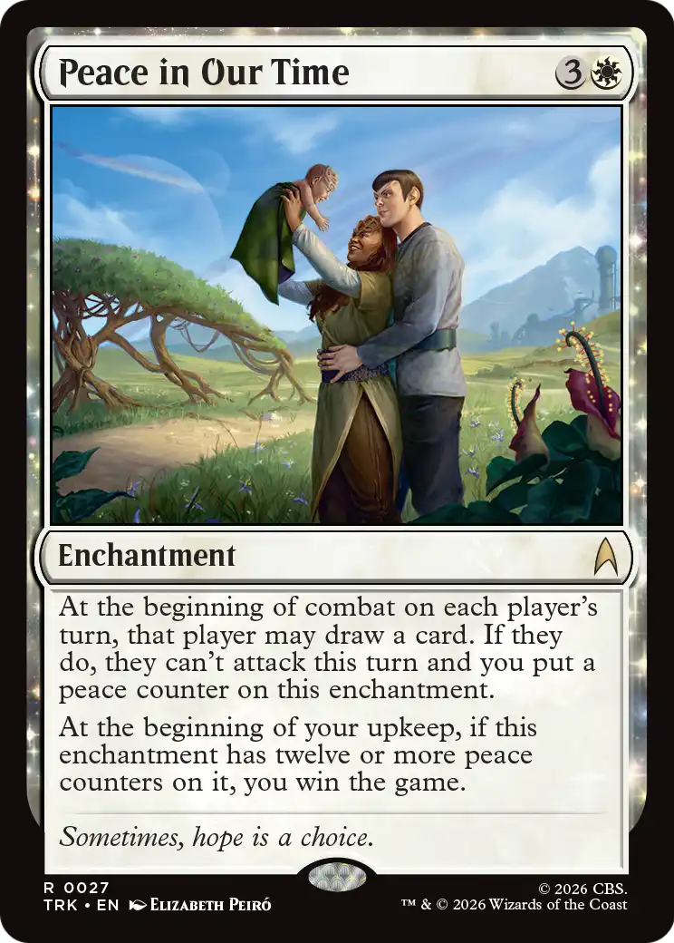 Peace in Our Time [Star Trek] MTG Single Magic: The Gathering | Red Claw Gaming