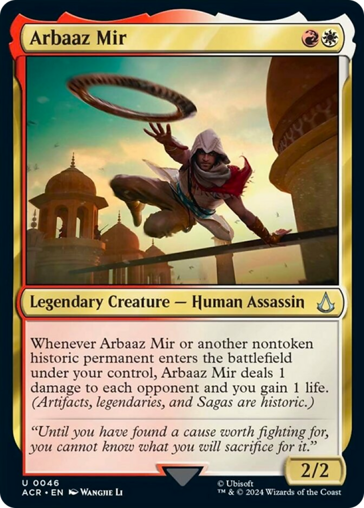 Arbaaz Mir [Assassin's Creed] MTG Single Magic: The Gathering | Red Claw Gaming