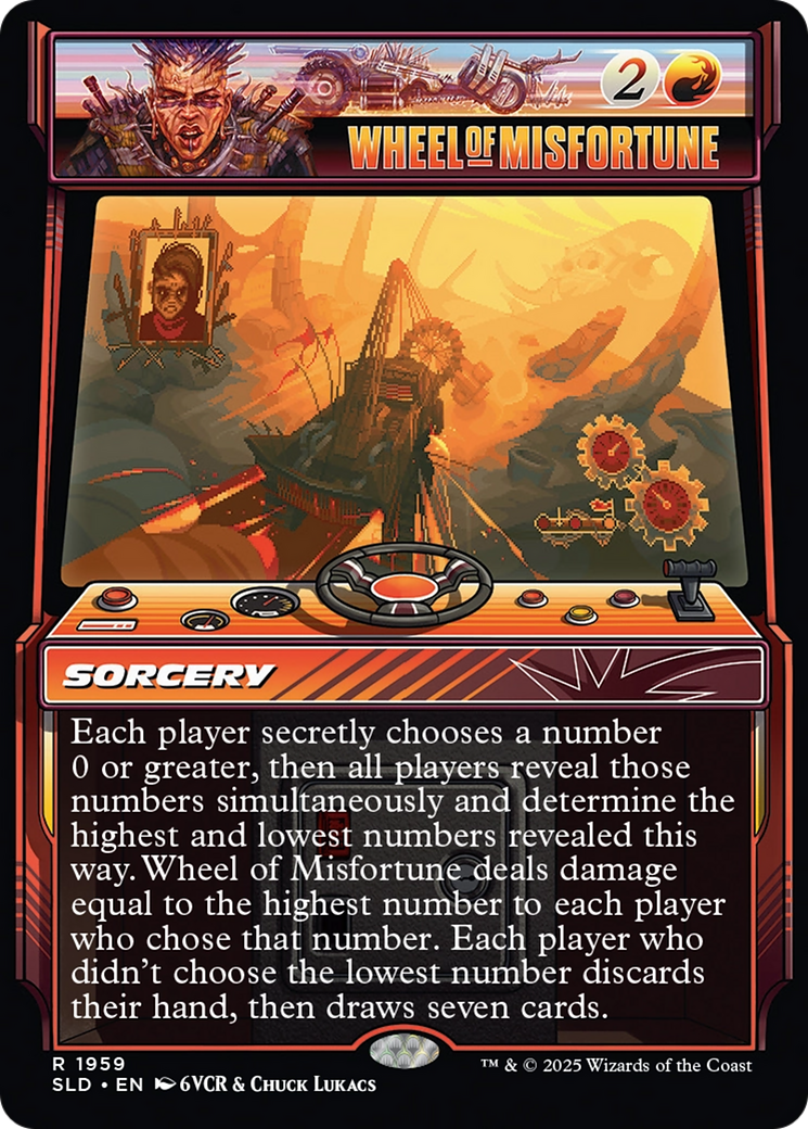 Wheel of Misfortune (1959) [Secret Lair Drop Series] MTG Single Magic: The Gathering | Red Claw Gaming