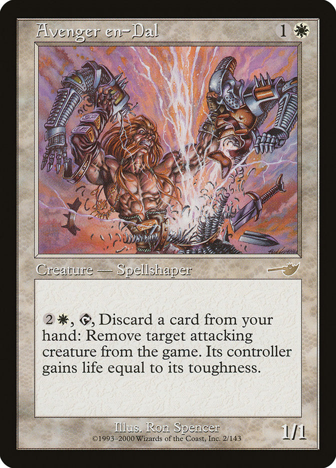 Avenger en-Dal [Nemesis] MTG Single Magic: The Gathering | Red Claw Gaming