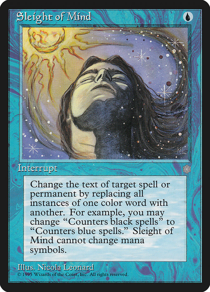 Sleight of Mind [Ice Age] MTG Single Magic: The Gathering | Red Claw Gaming