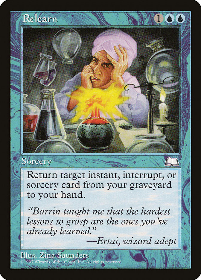 Relearn [Weatherlight] MTG Single Magic: The Gathering | Red Claw Gaming