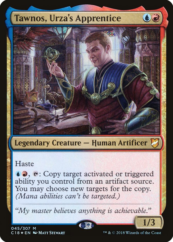 Tawnos, Urza's Apprentice [Commander 2018] MTG Single Magic: The Gathering | Red Claw Gaming
