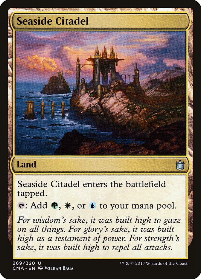 Seaside Citadel [Commander Anthology] MTG Single Magic: The Gathering | Red Claw Gaming