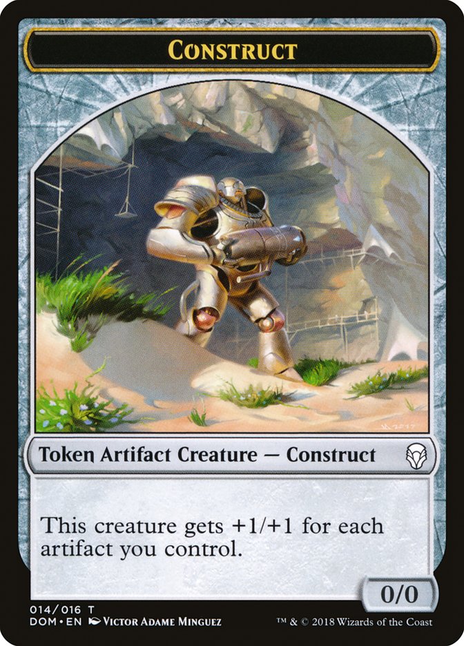 Construct Token [Dominaria Tokens] MTG Single Magic: The Gathering | Red Claw Gaming