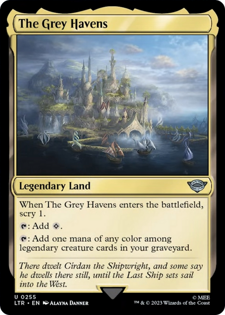 The Grey Havens [The Lord of the Rings: Tales of Middle-Earth] MTG Single Magic: The Gathering | Red Claw Gaming