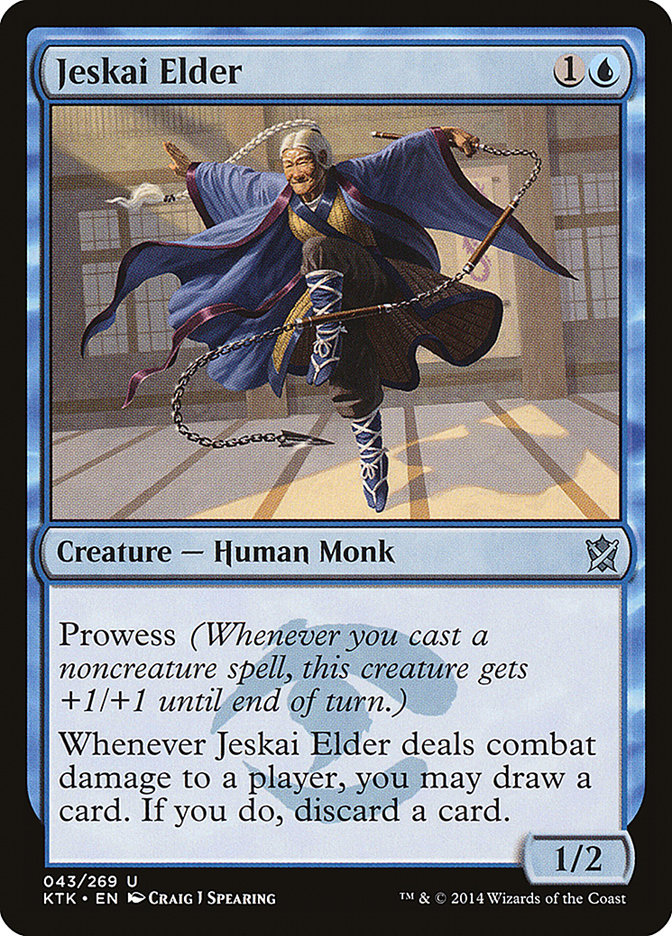 Jeskai Elder [Khans of Tarkir] MTG Single Magic: The Gathering | Red Claw Gaming
