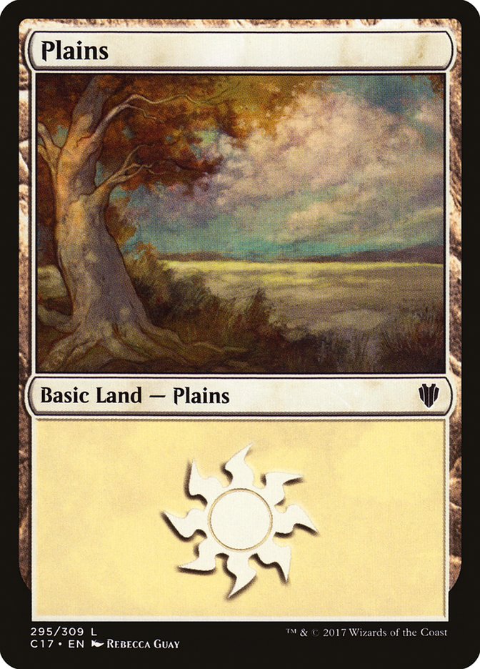 Plains (295) [Commander 2017] MTG Single Magic: The Gathering | Red Claw Gaming