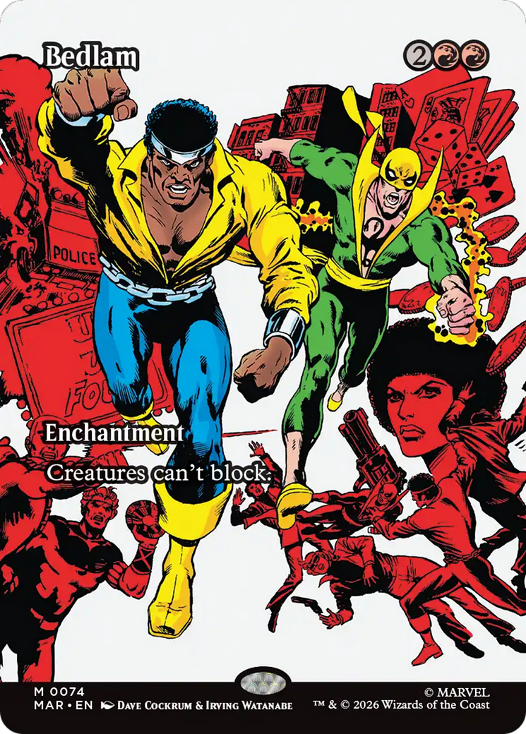 Bedlam (Borderless) [Marvel Universe: Eternal-Legal] | Red Claw Gaming