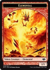 Elemental (008) // Squirrel (015) Double-Sided Token [Modern Horizons Tokens] MTG Single Magic: The Gathering    | Red Claw Gaming