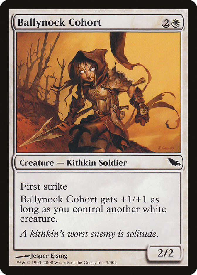 Ballynock Cohort [Shadowmoor] MTG Single Magic: The Gathering | Red Claw Gaming