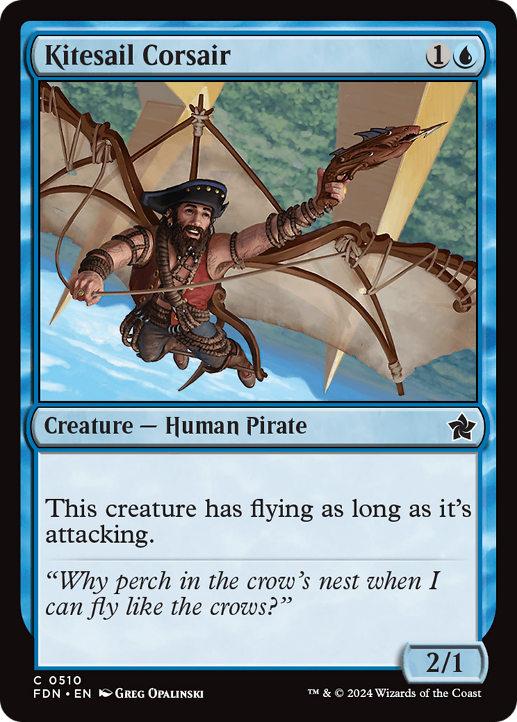 Kitesail Corsair [Foundations] MTG Single Magic: The Gathering | Red Claw Gaming