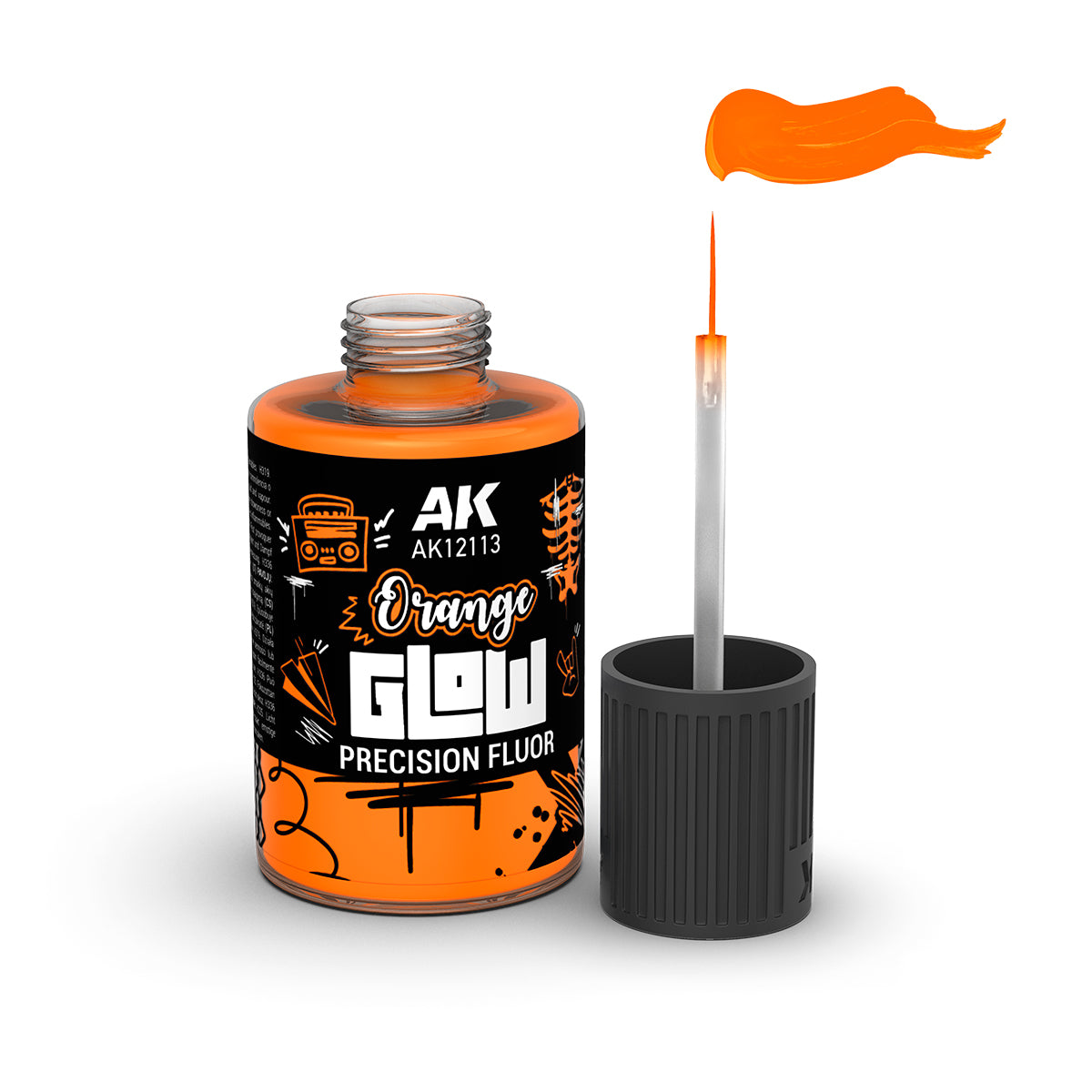 AK Interactive Orange Glow Precision Fluor 30ml | Red Claw Gaming
