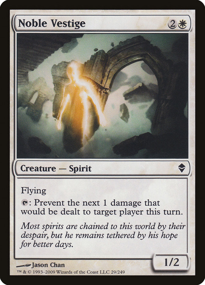 Noble Vestige [Zendikar] MTG Single Magic: The Gathering | Red Claw Gaming