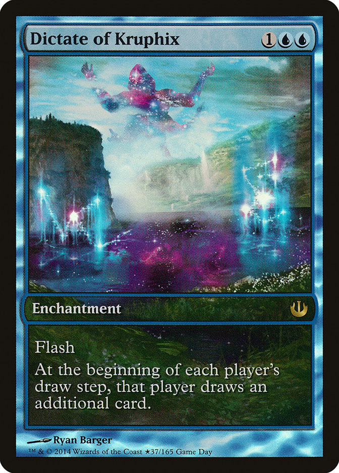 Dictate of Kruphix (Game Day) [Journey into Nyx Promos] MTG Single Magic: The Gathering | Red Claw Gaming