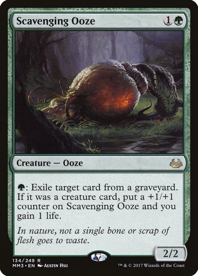 Scavenging Ooze [Modern Masters 2017] MTG Single Magic: The Gathering | Red Claw Gaming