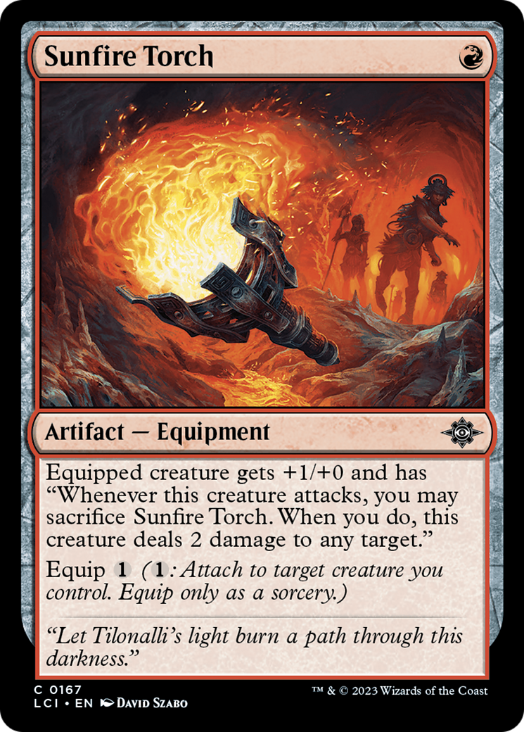 Sunfire Torch [The Lost Caverns of Ixalan] MTG Single Magic: The Gathering    | Red Claw Gaming