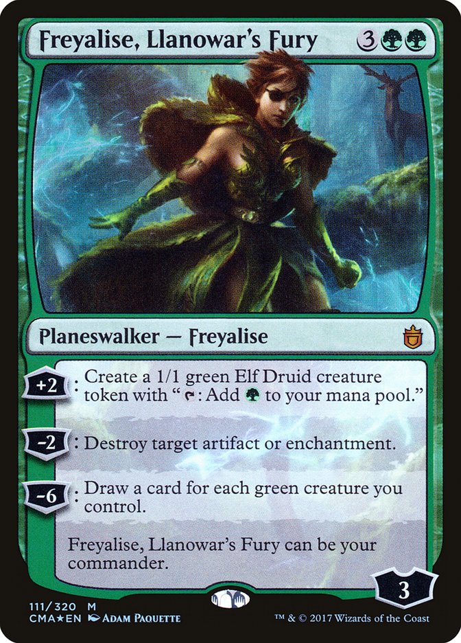 Freyalise, Llanowar's Fury [Commander Anthology] MTG Single Magic: The Gathering | Red Claw Gaming