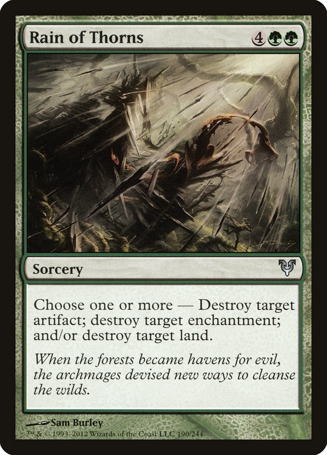 Rain of Thorns [Avacyn Restored] MTG Single Magic: The Gathering | Red Claw Gaming