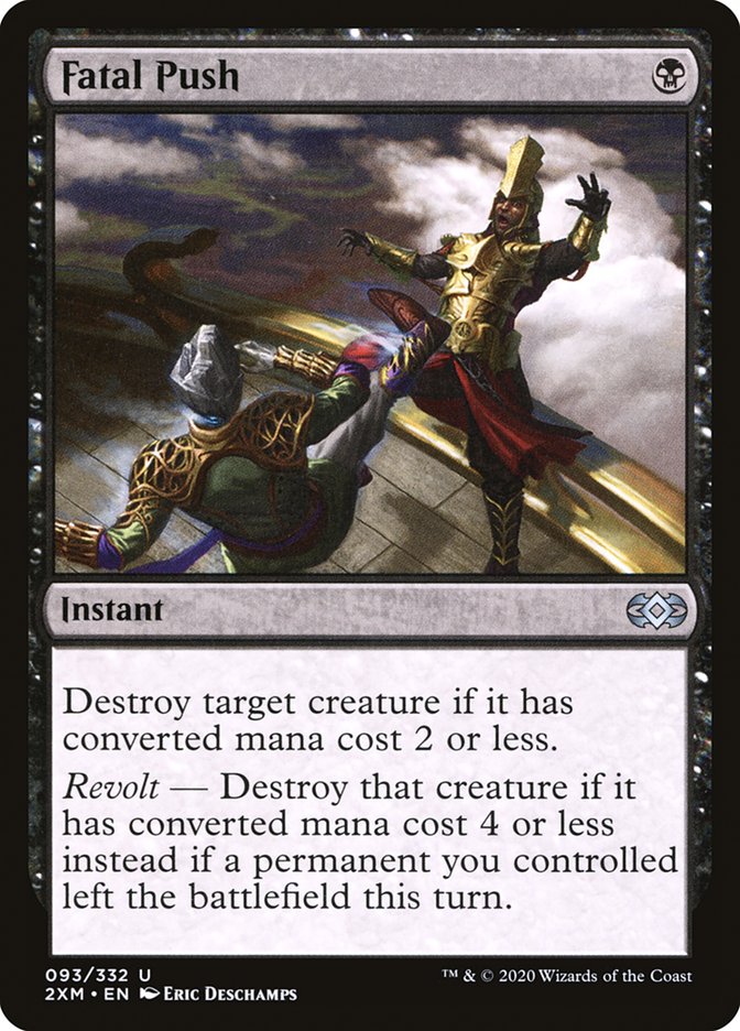Fatal Push [Double Masters] MTG Single Magic: The Gathering | Red Claw Gaming