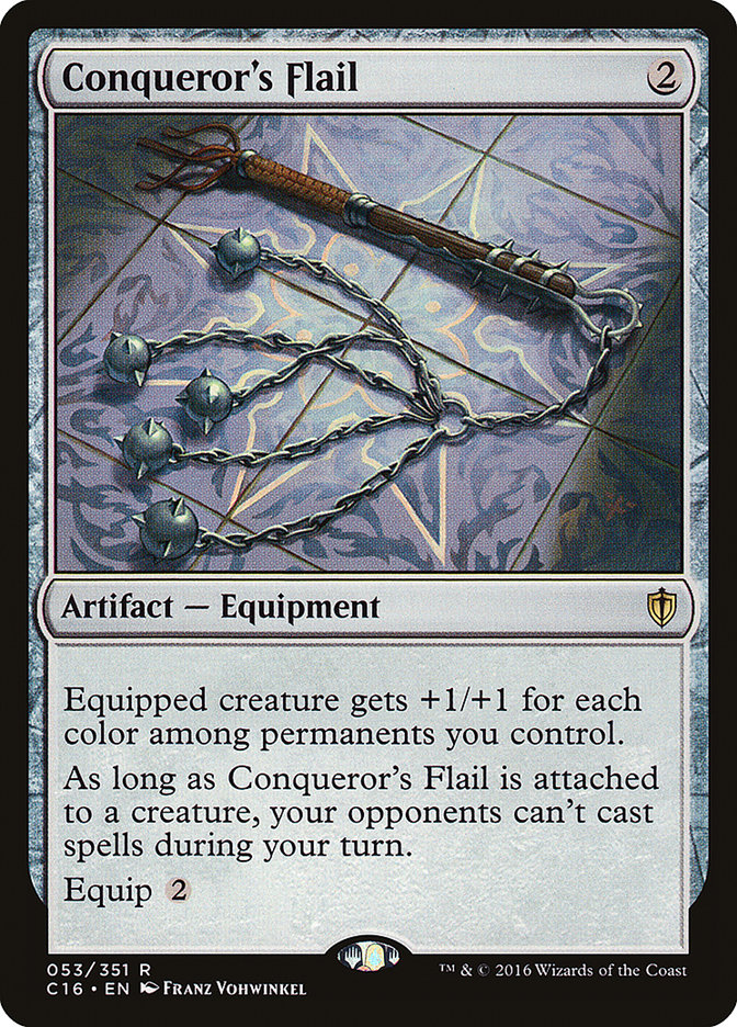 Conqueror's Flail [Commander 2016] MTG Single Magic: The Gathering | Red Claw Gaming