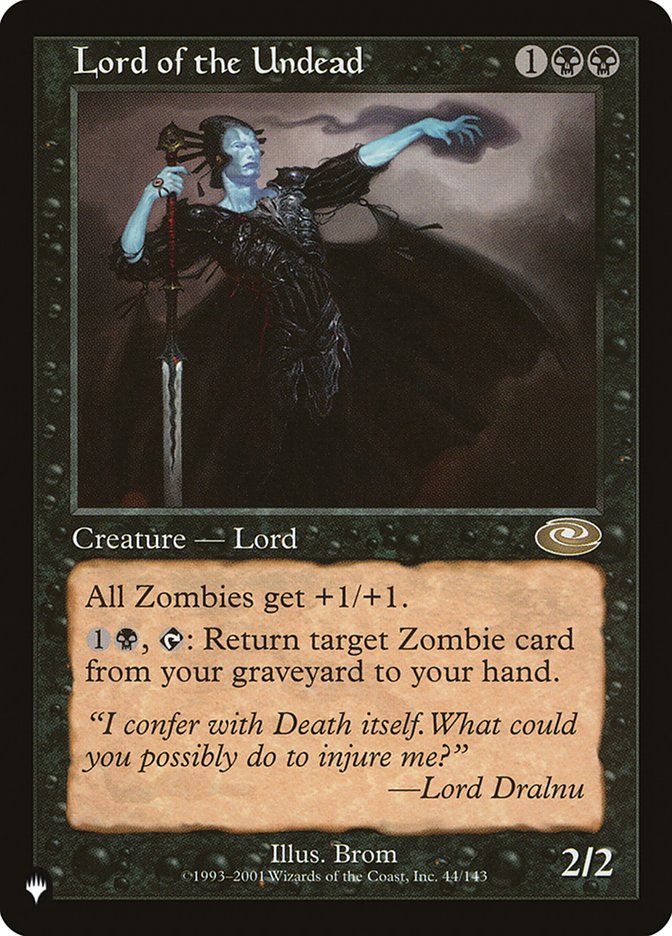 Lord of the Undead [The List] MTG Single Magic: The Gathering | Red Claw Gaming